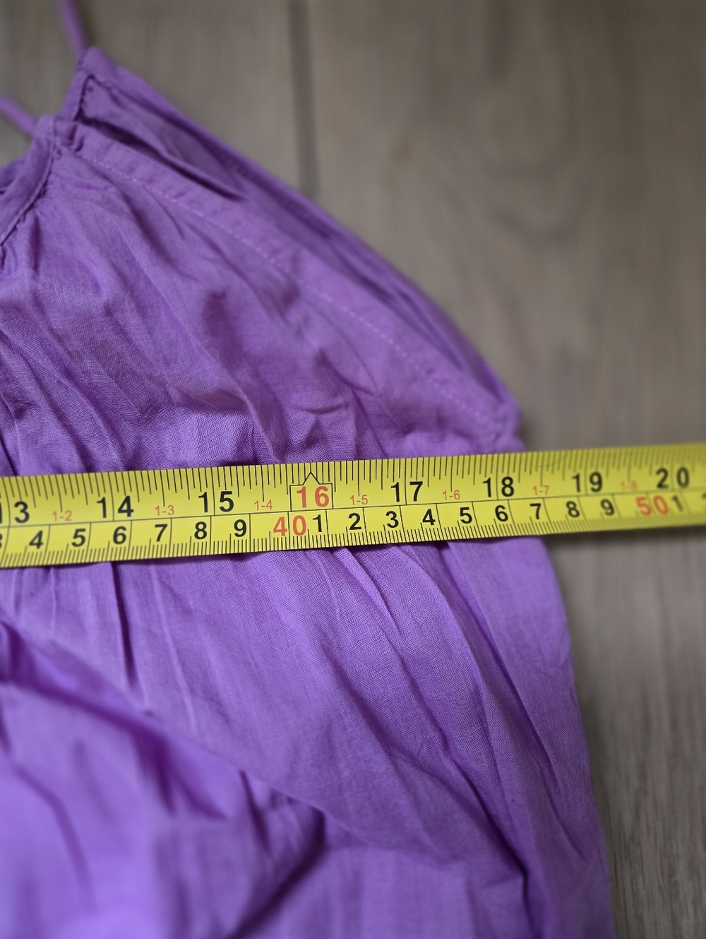 NWT Natura Purple Dress With Orange Tie-dye Circles Size M - Picture 5 of 7